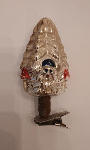 Ajeko kerstbal op knijper kerstboom met kabouter  beschikbaar voor biedingen