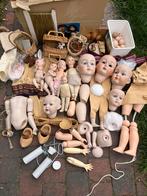 Heel veel poppenonderdelen, poppenhoofdjes, voetjes etc, Ophalen of Verzenden, Gebruikt, Pop