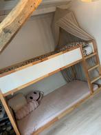 Hoogslaper Kura IKEA 90x200 incl. matras, Ophalen, Zo goed als nieuw, Hoogslaper