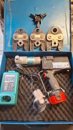 3x Uponor Up75 accu perstangen persmachine, ., Ophalen of Verzenden, Zo goed als nieuw, Uponor