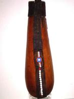 Maasai kalebas drank container Afrika 40cm Massai masai, Verzenden