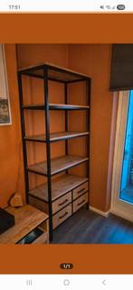 Industriele meubelset, Zo goed als nieuw, Industrieel, Ophalen, Overige houtsoorten