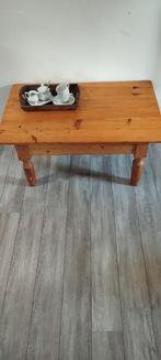 Salontafel grenen 105 cm x 68 x 37 hoog, Ophalen, Gebruikt, 100 tot 150 cm, 50 tot 100 cm