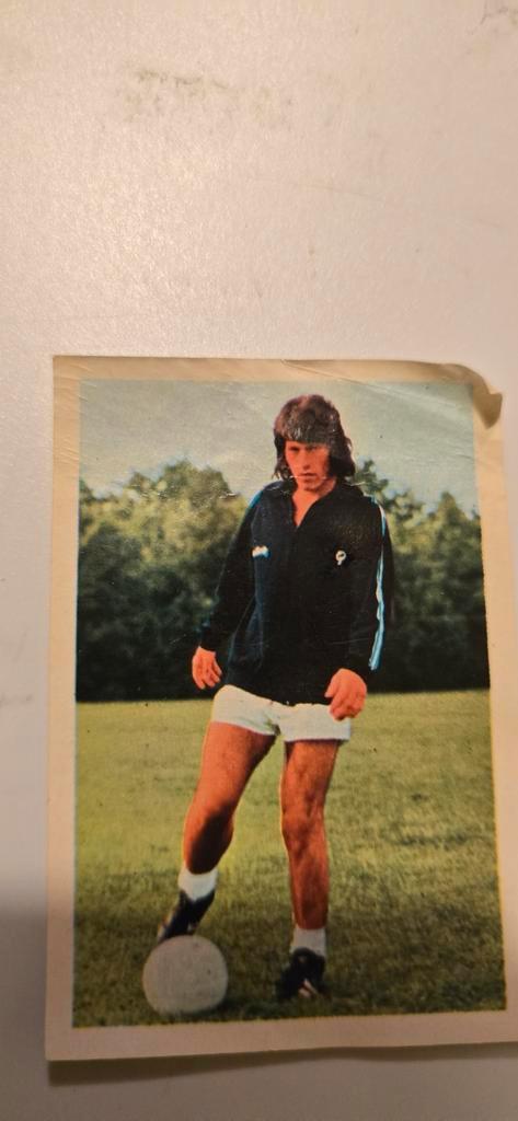 Oud Voetbalplaatje - Niels Overweg go Ahead Eagles, Verzamelen, Sportartikelen en Voetbal, Gebruikt, Poster, Plaatje of Sticker