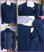 PERLA NERA donkerblauwe blouse maat M(38) nieuw, Kleding | Dames, Blouses en Tunieken, Blauw, Maat 38/40 (M), Ophalen of Verzenden