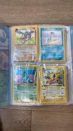 Pokemon base jungle fossil verzameling 1st editie Nederlands, Ophalen of Verzenden, Gebruikt, Meerdere kaarten