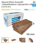 1 pak Knauf Acoustifit 60mm, Ophalen, Nieuw, Glaswol, 4 tot 8 cm