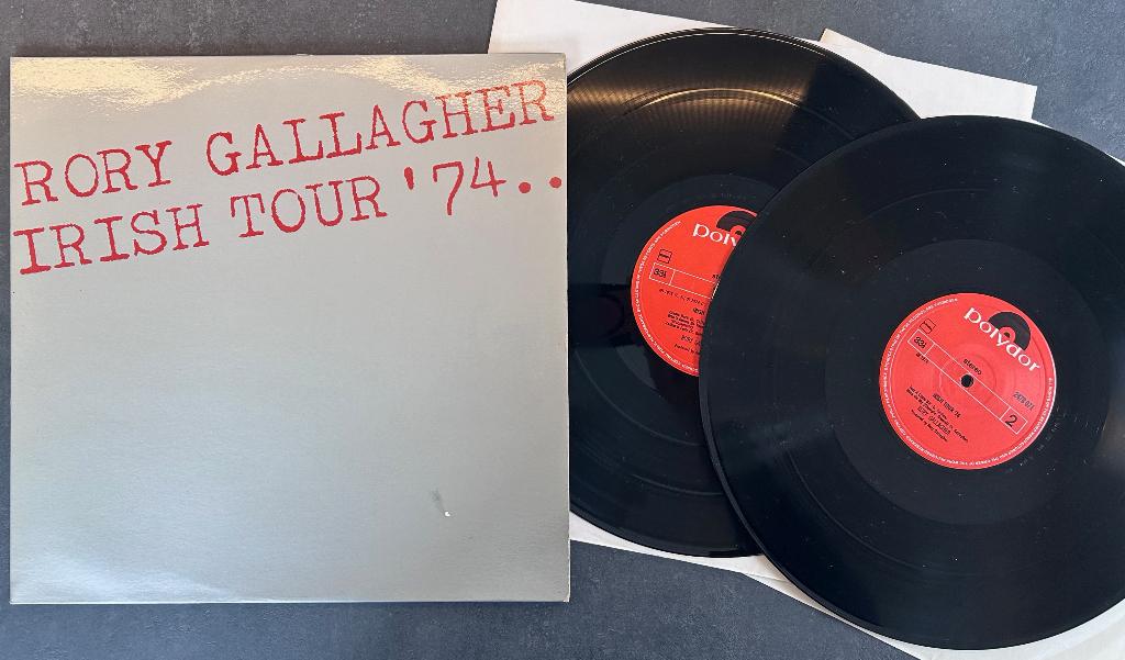 RORY GALLAGHER - Irish tour '79 ( 2LP ), Cd's en Dvd's, Vinyl | Rock, Ophalen of Verzenden, Zo goed als nieuw, 12 inch, Poprock