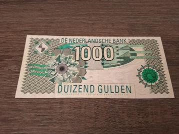 Vrijwel UNC biljet 1000 gulden Kievit, 1994 beschikbaar voor biedingen