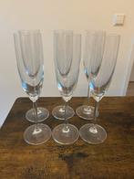 6 Champagne Glazen - Zo goed als nieuw, incl. dozen, Glas of Glazen, Ophalen of Verzenden, Effen, Glas