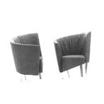 Fauteuil “Lamentazione”, designer Paolo Pallucco 1988, Huis en Inrichting, Fauteuils, Verzenden, Gebruikt, Metaal