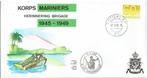 Mi 31 Nederland 83 Korps Mariniers Herinnering Brigade 45-49, Postzegels en Munten, Ophalen of Verzenden, Envelop
