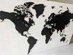 Wereldkaart MDF puzzel, Huis en Inrichting, Ophalen, Gebruikt