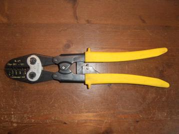 ZGAN Klauke pers-krimptang voor elektrokabel stekkers. beschikbaar voor biedingen