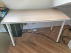 Ikea Linnmon Bureau met Verstelbare Poten, Ophalen, Gebruikt, Bureau