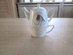 Ter steege Jet aardewerk tea for one roodborstje D8cm H17cm, Overige typen, Ophalen of Verzenden, Zo goed als nieuw, Effen