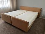 Eastborn elektrisch verstelbaar bed (boxspring)., Huis en Inrichting, Slaapkamer | Bedden, Ophalen, Bruin, Tweepersoons, Overige maten