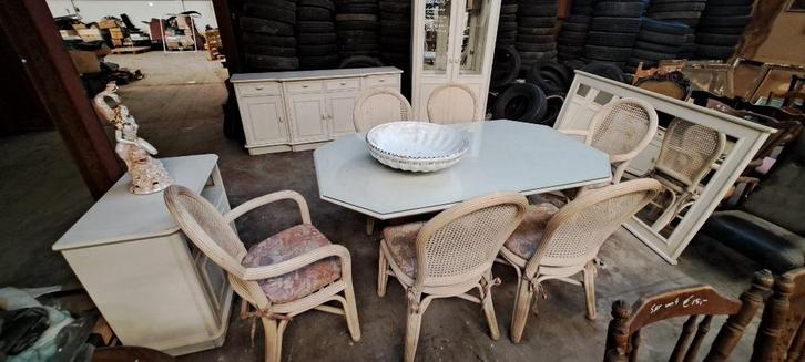 salontafel, Huis en Inrichting, Tafels | Salontafels, Gebruikt, 50 tot 75 cm, 50 tot 100 cm, 150 tot 200 cm, Overige vormen, Overige houtsoorten