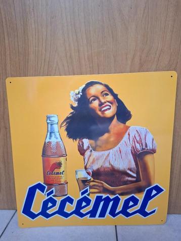 reclamebord Cecemel (zeldzaam) beschikbaar voor biedingen