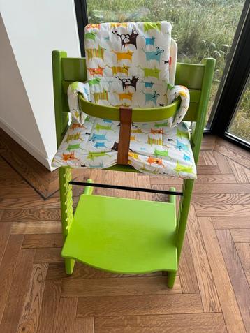 Stokke Tripp Trapp Kinderstoel - Groen beschikbaar voor biedingen
