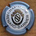 Champagnecapsule RENARD-BARNIER blauw, wit & goud nr.09, Ophalen of Verzenden, Nieuw, Frankrijk, Champagne