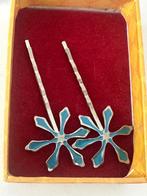 Broches, Sieraden, Tassen en Uiterlijk, Broches, Ophalen, Nieuw, Blauw, Overige materialen