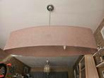 Mooie eetkamer lamp met stoffen kap., Huis en Inrichting, Lampen | Hanglampen, Ophalen, Gebruikt, Minder dan 50 cm