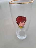 bierglas Willeke Alberti, Ophalen of Verzenden, Zo goed als nieuw, Bierglas