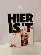 Prachtig reclamebord van Coca Cola, Verzamelen, Ophalen of Verzenden, Zo goed als nieuw, Reclamebord