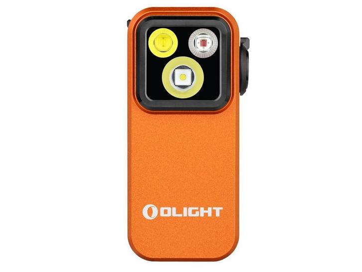 OLIGHT OCLIP PRO ORANGE, Caravans en Kamperen, Zaklampen, Nieuw, Accu, Ophalen of Verzenden