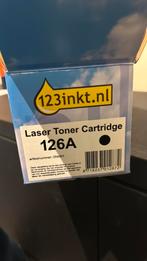 Laser toner cartridge zwart 126A, Computers en Software, Printerbenodigdheden, Ophalen of Verzenden, Zo goed als nieuw, Toner