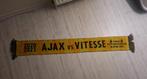 Ajax Vitesse KNVB Beker finale 20/21 sjaal, Ophalen of Verzenden, Zo goed als nieuw, Ajax, Vaantje of Sjaal