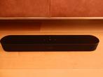 Sonos Beam gen. 1 (zwart)., Front, Rear of Stereo speakers, Sonos, Zo goed als nieuw, 60 tot 120 watt