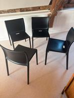 4x Magis Air Chair zwart, Ophalen, Kunststof, Gebruikt, Zwart
