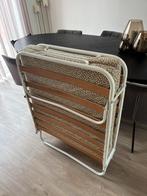 Logeerbed opvouwbaar, Ophalen, Gebruikt, Eenpersoons, Wit