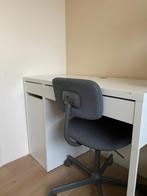 Bureau + bureaustoel, Huis en Inrichting, Bureaus, Ophalen, Gebruikt, Bureau