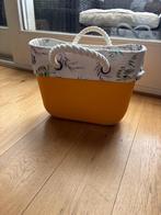 O Bag met handvat, rand en insert, Ophalen of Verzenden, Zo goed als nieuw, Geel, Handtas