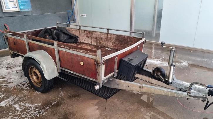 Aanhanger enkelasser geremd bijbewijs B, Auto diversen, Aanhangers en Bagagewagens, Ophalen