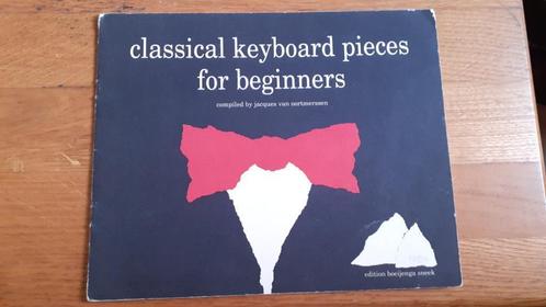 Boekje Classical keyboard pieces for beginners / piano/orgel, Muziek en Instrumenten, Bladmuziek, Gebruikt, Les of Cursus, Klassiek
