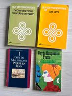 Franse literatuur: 4 klassiekers van Guy de Maupassant, Boeken, Romans, Gelezen, Ophalen of Verzenden, Nederland