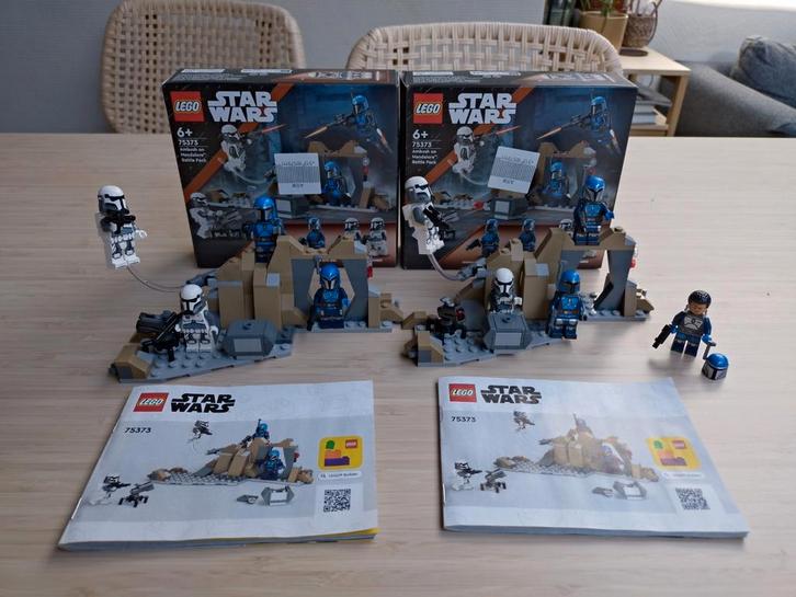 Lego Star Wars 75373 Ambush on Mandalore, Kinderen en Baby's, Speelgoed | Duplo en Lego, Zo goed als nieuw, Lego, Complete set