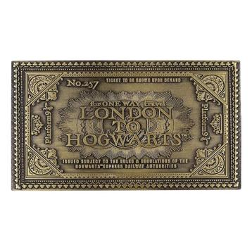 Harry Potter Replica Hogwarts Train Ticket Limited Edition beschikbaar voor biedingen