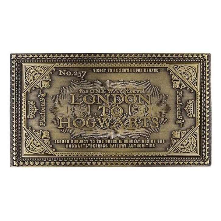 Harry Potter Replica Hogwarts Train Ticket Limited Edition, Verzamelen, Harry Potter, Nieuw, Replica, Ophalen of Verzenden