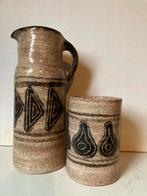 Bronkhorst Aardewerk,  Kan en Vaasje, Ophalen of Verzenden