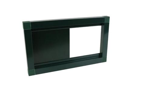 Volière Schuif/nachthok afsluiting | nachthok schuif groen, Dieren en Toebehoren, Katten-accessoires, Nieuw, Ophalen of Verzenden