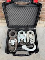 Persbekkenset henco 40-50-63 mm ontbramers snijmes koffer, Doe-het-zelf en Verbouw, Gereedschap | Overige machines, Ophalen, Zo goed als nieuw