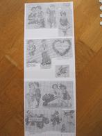 Brocante borduurpatronen, Ophalen of Verzenden, Nieuw, Handborduren, Patroon