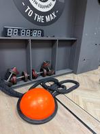 Oranje gebruikte Balance Ball/Bosu Ball, Sport en Fitness, Fitnessmaterialen, Gebruikt, Ophalen of Verzenden, X, Fitnessbal