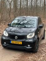 Smart Forfour 0.9 66KW Aut6 2016 Zwart.Vaste prijs 9750 euro, Auto's, Origineel Nederlands, Te koop, Airconditioning, Benzine
