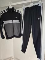 ADIDAS joggingpak zwart jongens sport set broek jas maat 164, Adidas, Gebruikt, Sport- of Zwemkleding, Ophalen of Verzenden